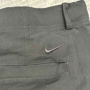 Mens Nike Golf Dri Fit Performance Golf Chino Shorts Size 40 Black Stretch